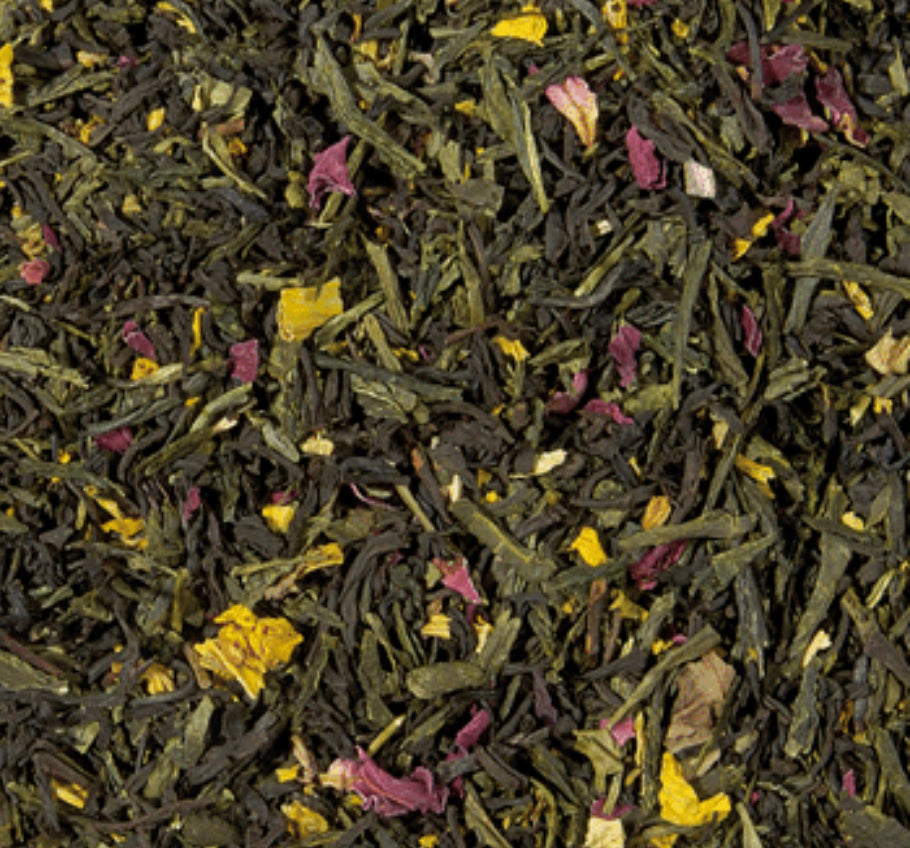 Té Negro y Té Verde Aroma de Melocotón