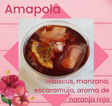 Load image into Gallery viewer, Amapola - *Organic Cultivation- Hibiscus, apple, rosehip, orange essence