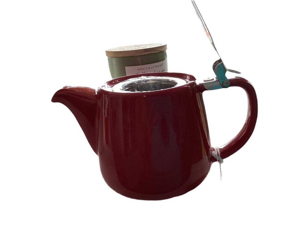Red Teapot - G