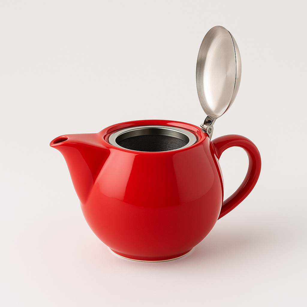 Tetera Ámate - Rojo Brillante