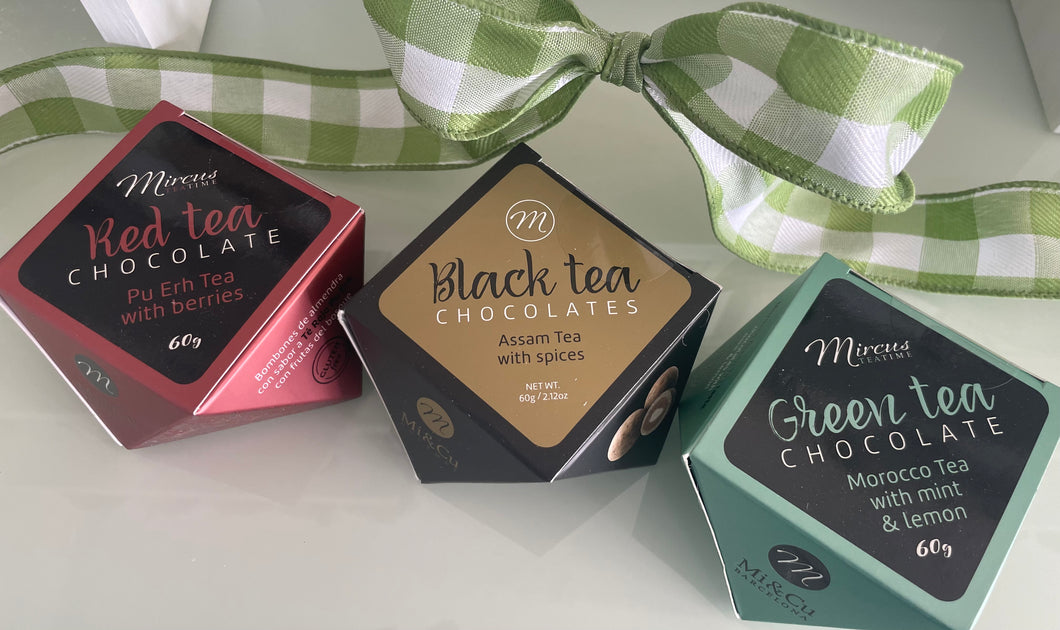 Chocolates con té- oferta