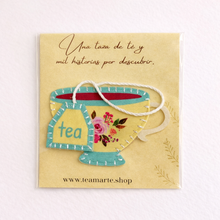 Load image into Gallery viewer, Tea Lover Bookmark ( Marcador de Libros Amantes del té)
