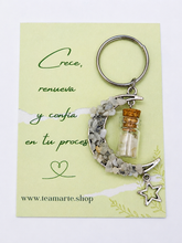 Load image into Gallery viewer, Wish Moon Keychain
