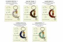 Load image into Gallery viewer, Wish Moon Keychain
