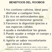 Load image into Gallery viewer, Rooibos Chai- Chai Rojo (No cafeína)
