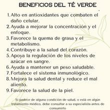 Cargar imagen en el visor de la galería, LUNG CHING- TÉ VERDE CULTIVO ORGÁNICO
