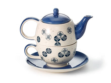 Load image into Gallery viewer, Tea for One Set- My World                  Hand Painted

